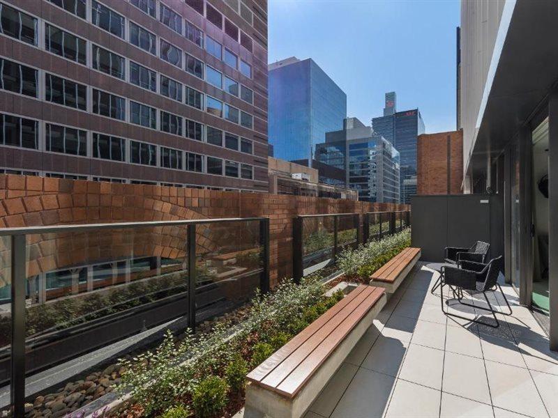 Skye Suites Sydney Bagian luar foto The rooftop garden