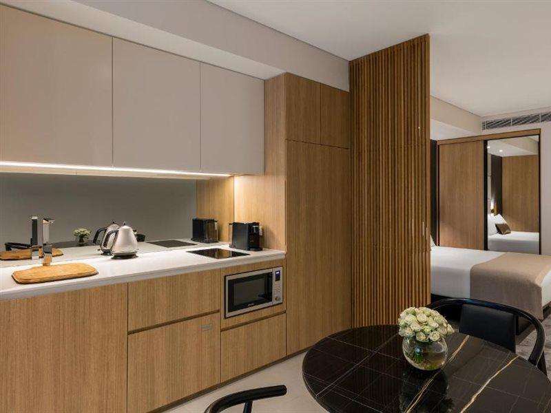 Skye Suites Sydney Bagian luar foto Kitchenette